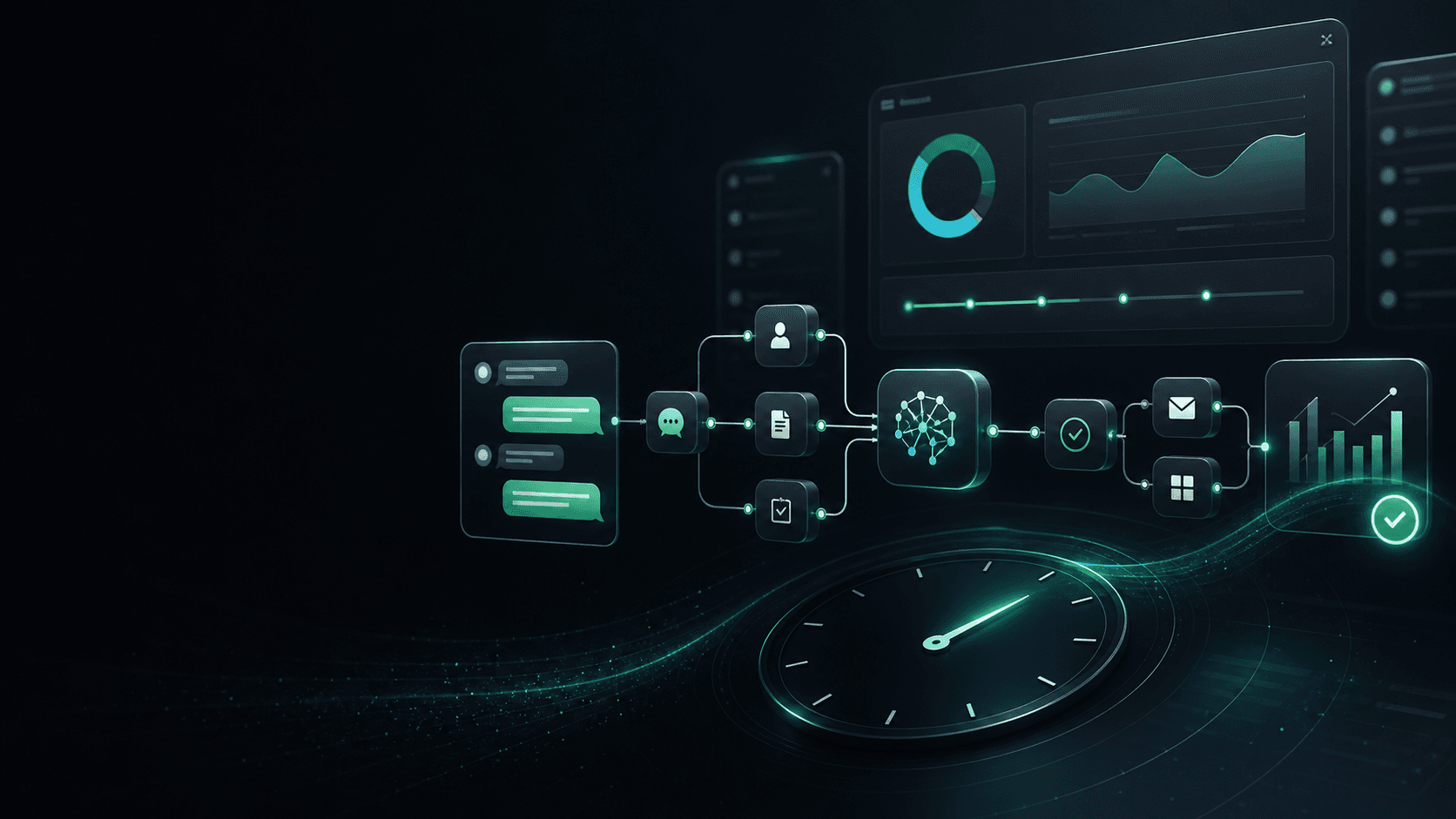 Visual de automatizacion de procesos con inteligencia artificial
